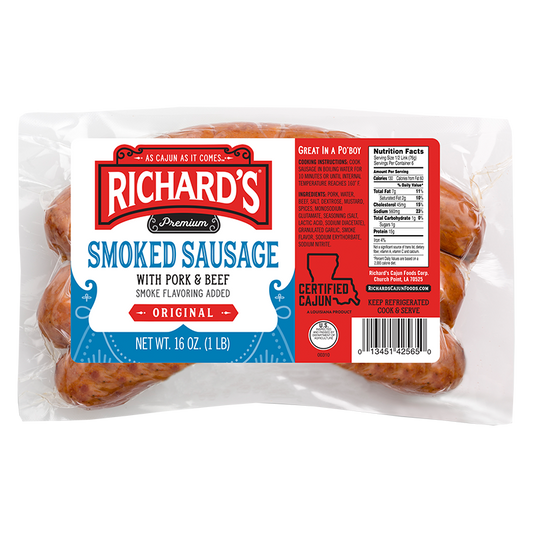 Richard's Original Smoked Pork & Beef Sausage
