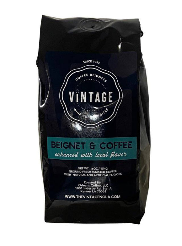 The Vintage NOLA- Ground Beignet Coffee