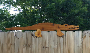 Alligator - Cajun Fence Topper