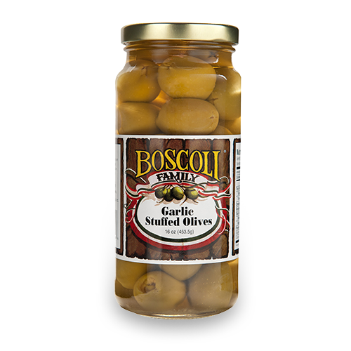 Boscoli Garlic Stuffed Olives
