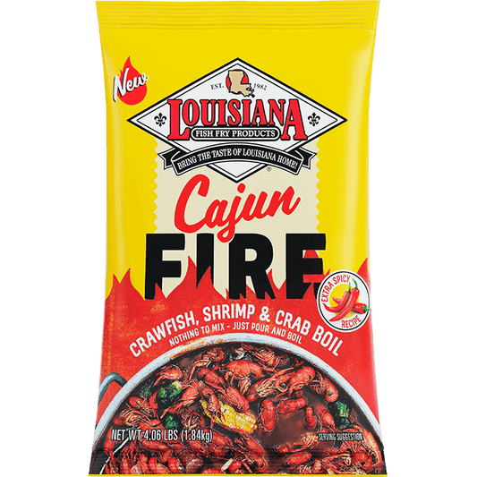 Louisiana Fish Fry Cajun Fire Crawfish Boil Seasoning