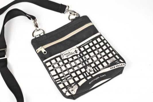 Cross Body Purse - French Quarter Map