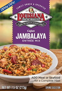 Louisiana Fish Fry Cajun Jambalaya Entree Mix