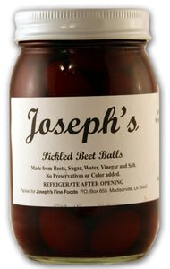 Joseph's Pickled Beet Balls