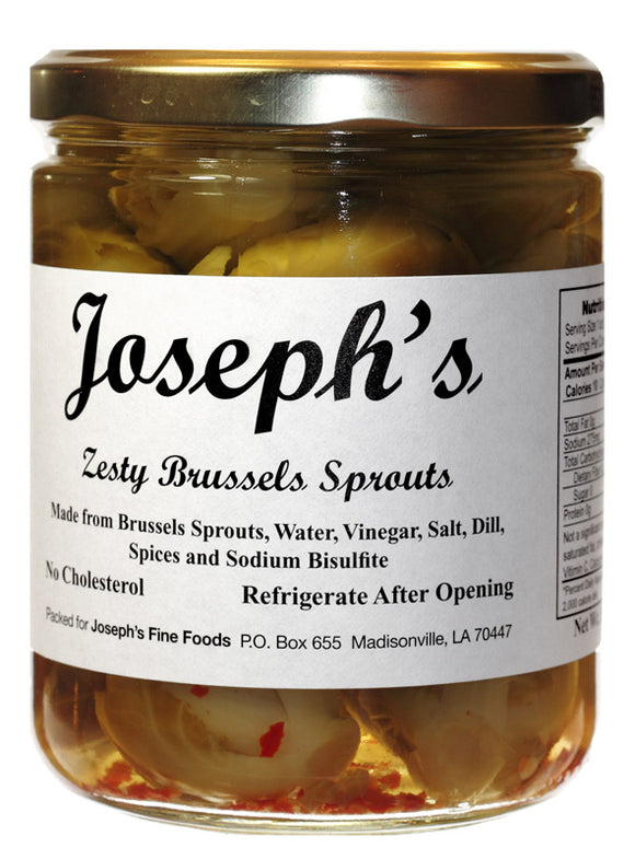 Joseph's Pickled Brussel Sprouts