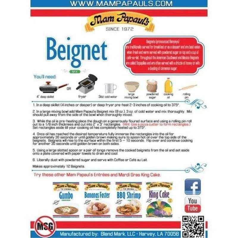 Mam Papaul's Beignet Mix
