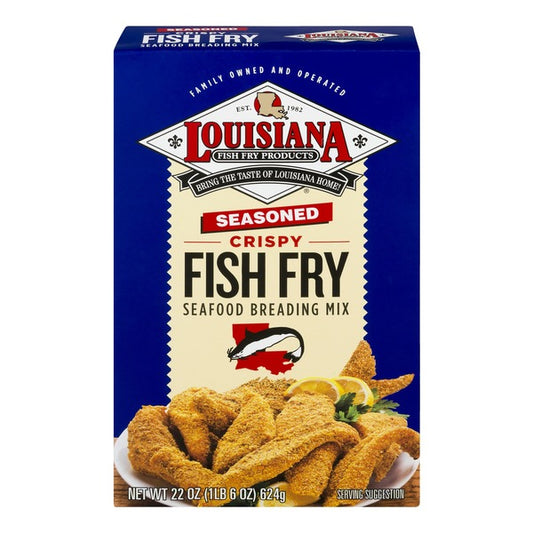 Louisiana Fish Fry Crispy Seasoned Fish Fry