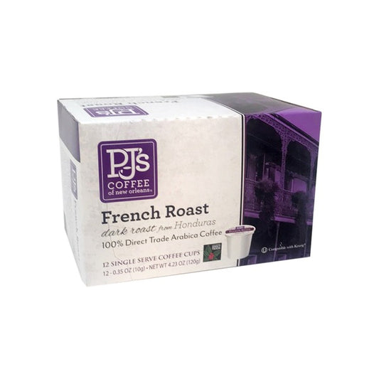 PJ's Coffee of New Orleans Single Serve Cups - French Roast