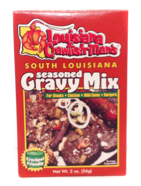 Louisiana Crawfish-Man's Seasoned Gravy Mix – NolaCajun