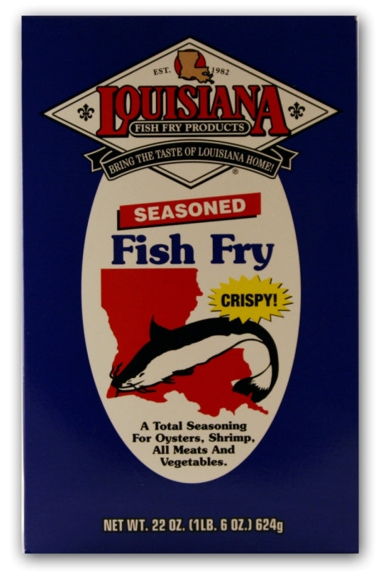 Louisiana Fish Fry Crispy Seasoned Fish Fry