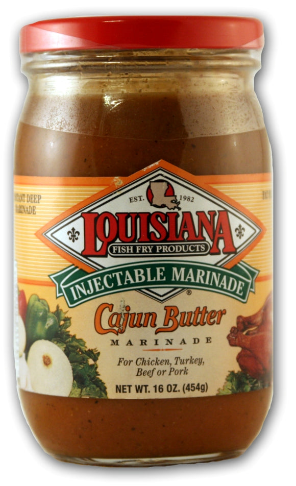 Louisiana Fish Fry Injectable Cajun Butter Marinade