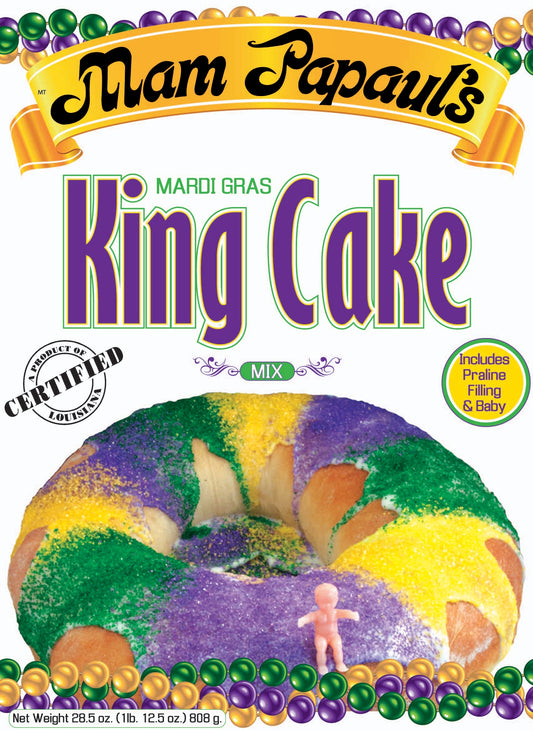 Mam Papaul's King Cake Mix 