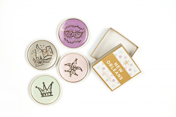 New Orleans Coasters Set of 4