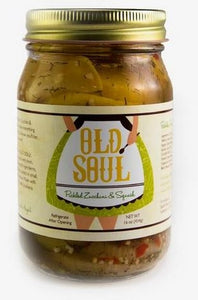 Old Soul Pickles - Pickled Zucchini & Squash