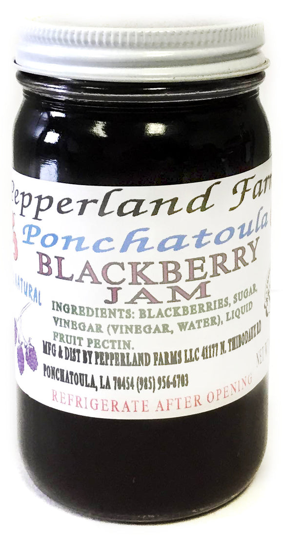 Pepperland Farms Ponchatoula Blackberry Jam