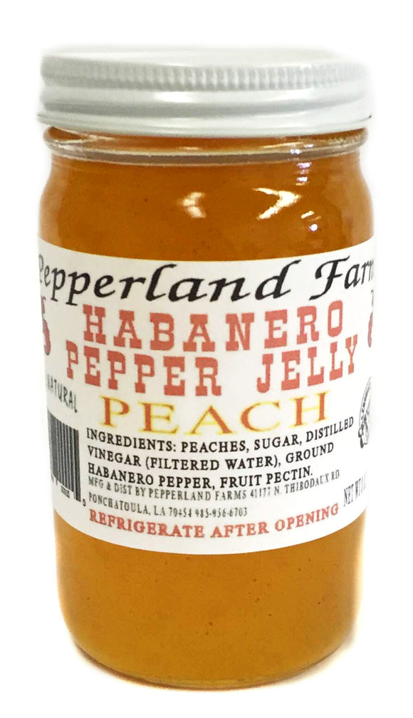 Pepperland Farms Peach Habanero Pepper Jelly