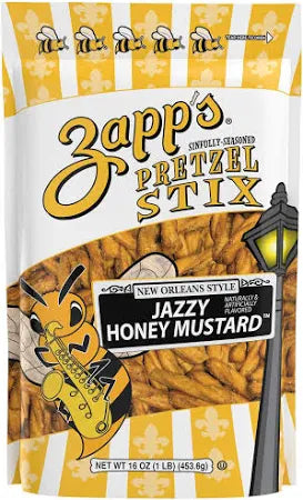 Zapp's Jazzy Honey Mustard Pretzel Stix – NolaCajun