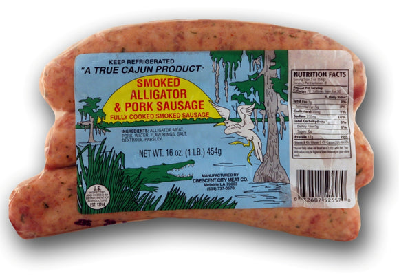 Crescent City Alligator Pork Sausage – NolaCajun