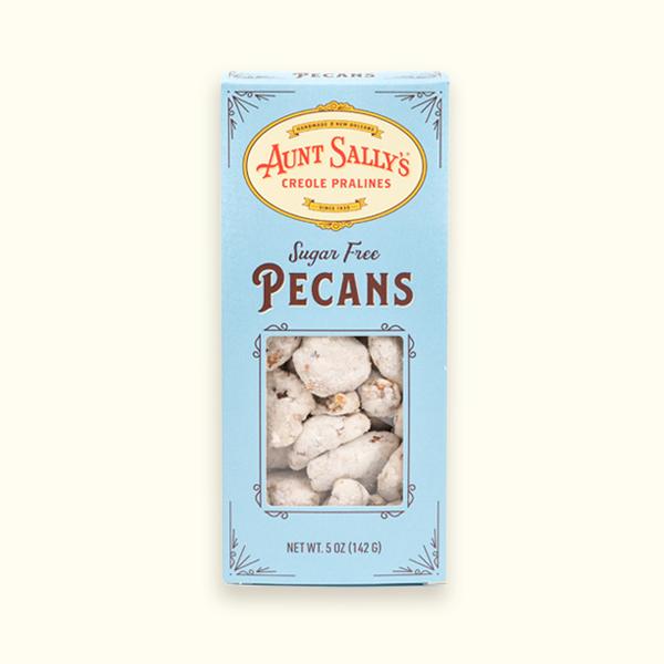 Aunt Sally's Sugar Free Pecans - New Orleans Sugar Free Coated Pecan Snack