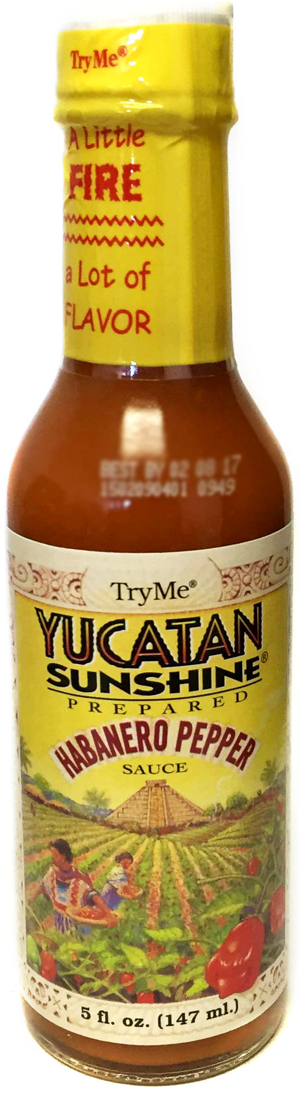 Try Me Yucatan Sunshine Habanero Pepper Sauce